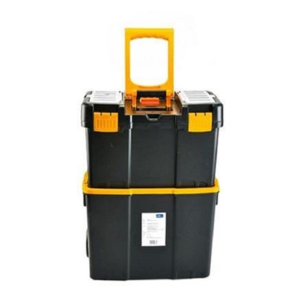 HUALEI TOOL BOX PLASTIC ROLLER TRANSFORMER  44X24X64 CM (HL3042-O) BLACK