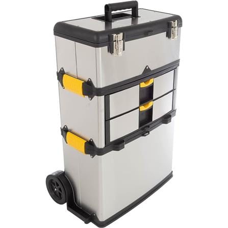 HUALEI PROFESSIONAL TOOL BOX MATALL HL3042-F  STAINLESS STEEL