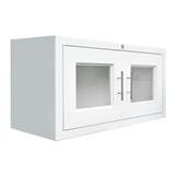 KING HANG HALF CABINET 2DOOR ZERCON WHITE
