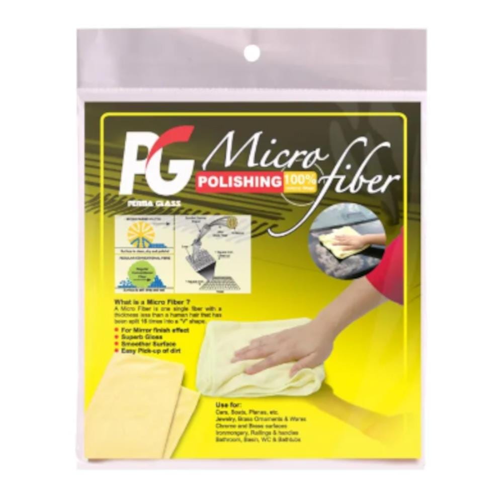 PG MICROFIBER POLISHING CLOTH - CAR CLEANING TOOLS