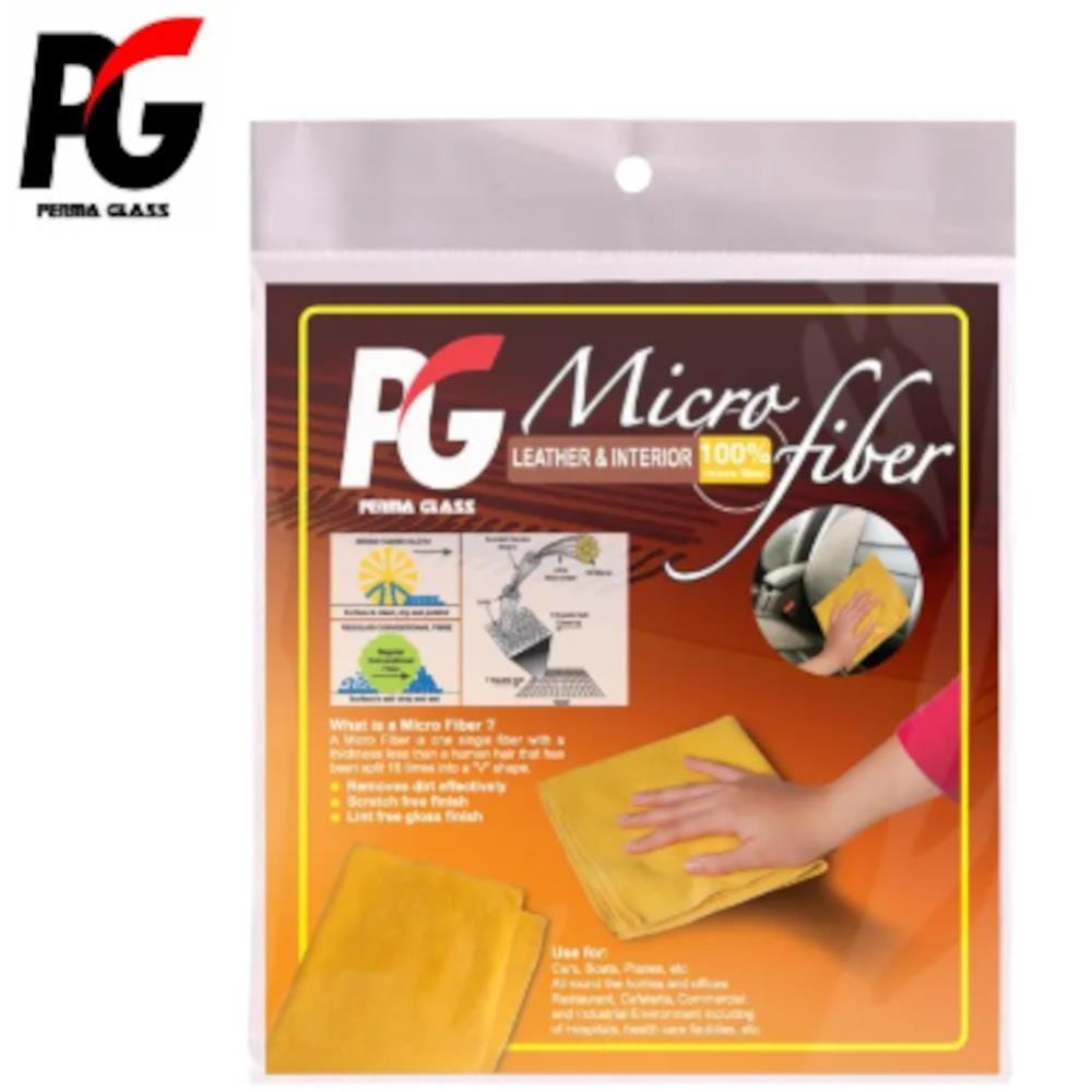 PG MICROFIBER-LEATHER & INTERIOR CLOTH (CAR CLEANING TOOLS)