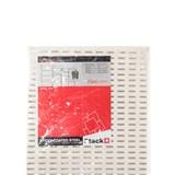 STACKO MESH SHELF PEGBOARD 60X1.5X30CM WHITE