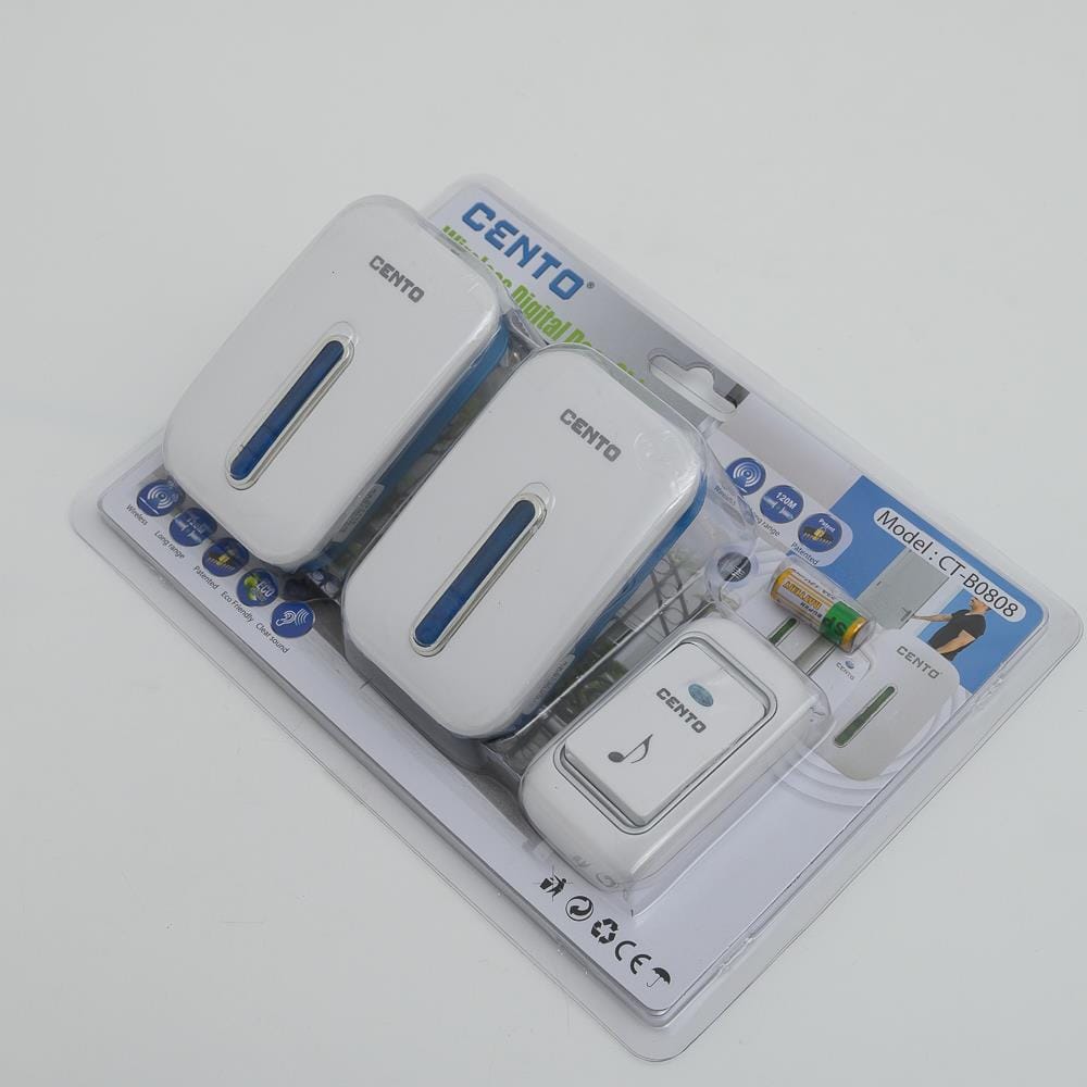 CENTO CHIME WIRELES DOORBELL CT-B0808