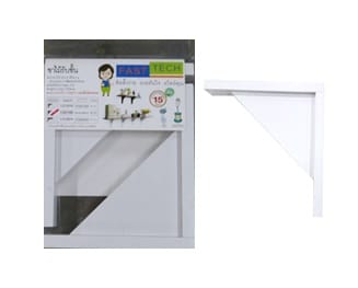 FASTTECH WOODEN BRACKET 19X20.5CM WHITE