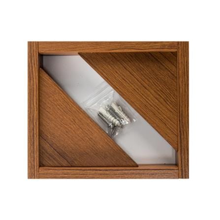WOODEN BRACKET FASTTECH 19X20.5CM TEAK