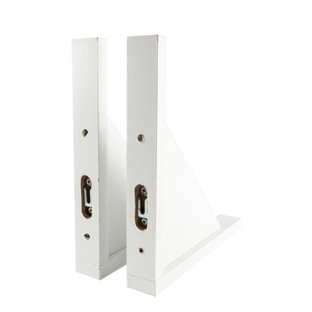 WOODEN BRACKET FASTTECH 24X25.5CM WHITE