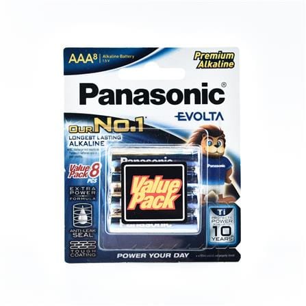 PANASONIC EVOLTA AAA 8PCS 1.5V LR03EG/8B
