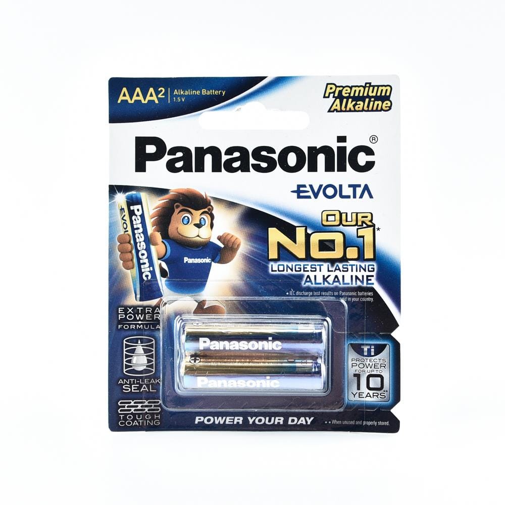 PANASONIC EVOLTA AAA 2PCS 1.5V LR03EG/2B