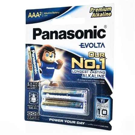 PANASONIC EVOLTA AAA 2PCS 1.5V LR03EG/2B