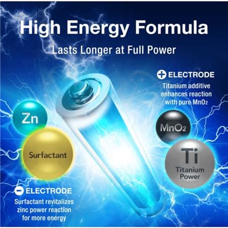 PANASONIC EVOLTA AA BATTERY 4PCS 1.5V LR6EG/4B