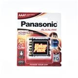 PANASONIC RED ALKALINE AAA 8PCS 1.5V LR03T/8B