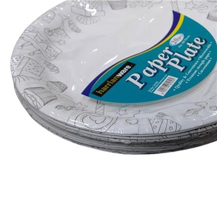 HARRIANWARE PAPER PLATE  8IN 20S