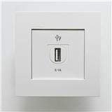 SCHNEIDER VIVACE 1 GANG 2.1A USB WHITE KB31USB_WE_G11