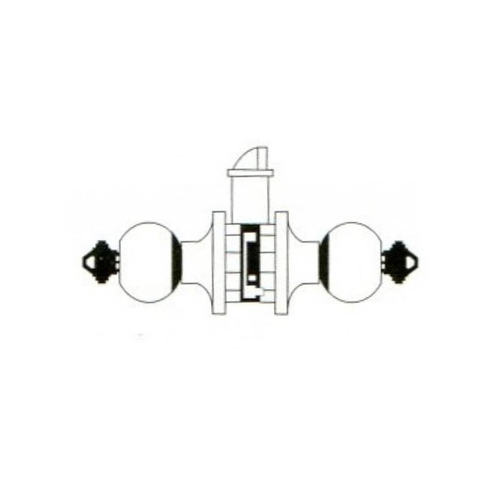 GERE CYLINDER LOCK G8871-M26D CHROME
