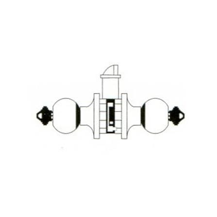 GERE CYLINDER LOCK G8871-M26D CHROME