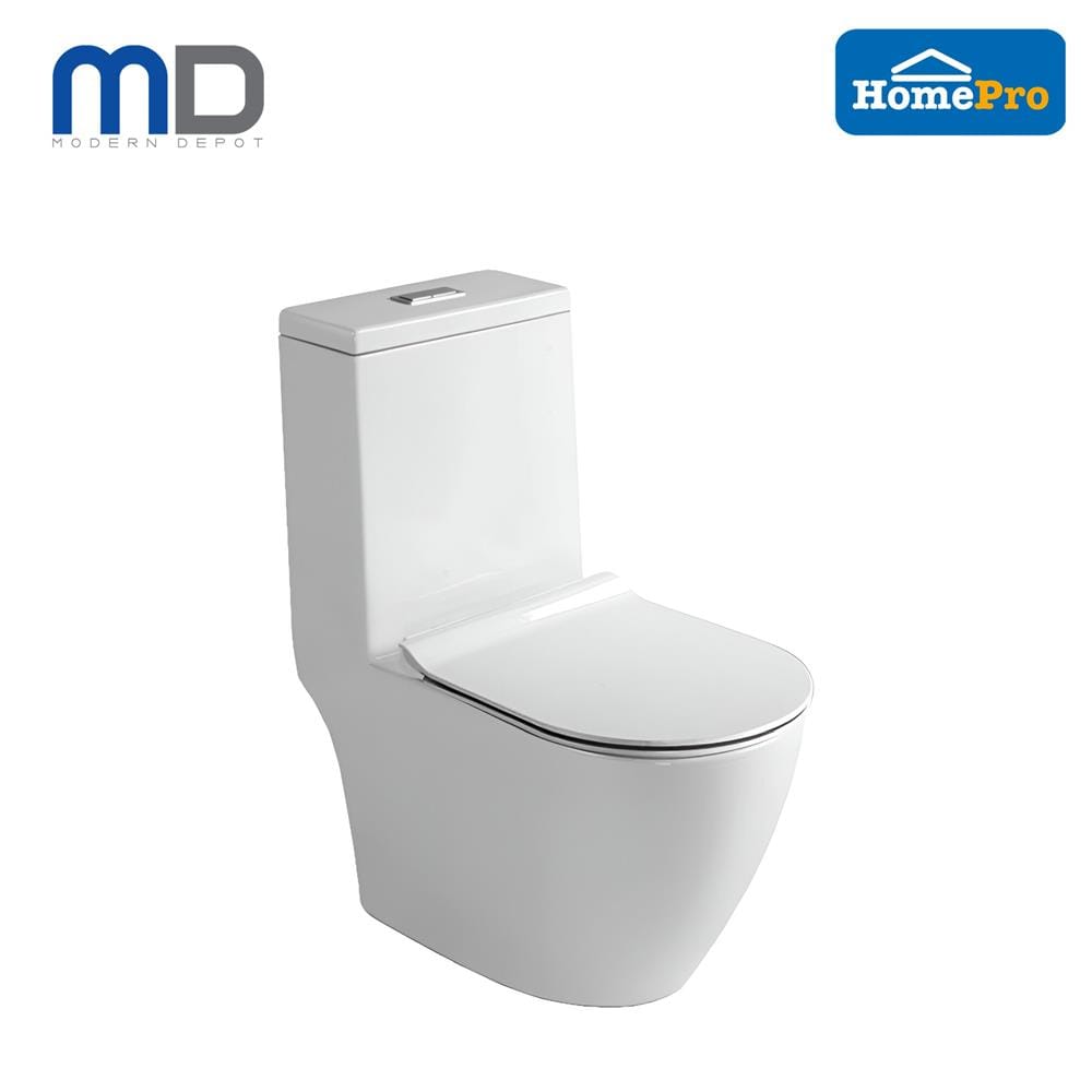 MD 1P TOILET AVON WASHDOWN DUAL FLUSH 3/6L WHITE