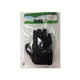 LOCKFLEX NYLON-PU GLOVES 8INCH BLACK
