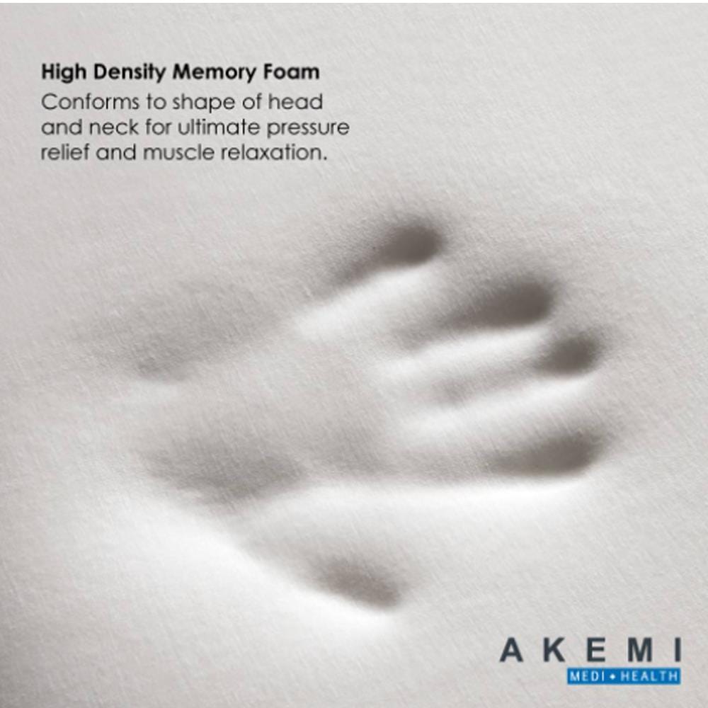 AKEMI MEDI + HEALTH ALOE VERA SOFT TOUCH MEMORY FOAM PILLOW
