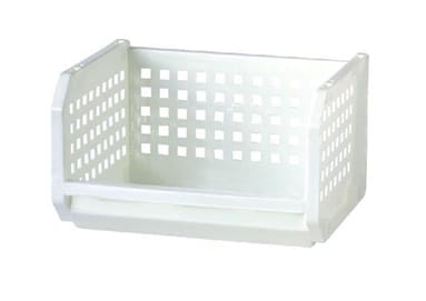 KEYWAY STACKABLE BASKET P50079 W32XD19XH25.7 CM WHITE