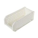 KEYWAY STACKABLE BASKET P50067 W17.8XD15.8XH38.9 CM WHITE