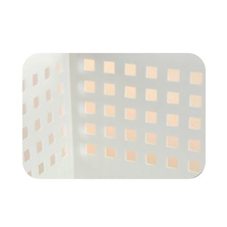 KEYWAY STACKABLE BASKET P50063 W20.5XD28.3XH28.3 CM WHITE