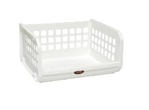 KEYWAY STACKABLE BASKET P50085 W41XD21XH36 CM WHITE