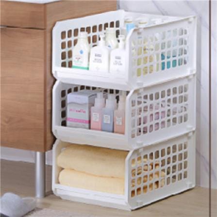 KEYWAY STACKABLE BASKET P50085 W41XD21XH36 CM WHITE
