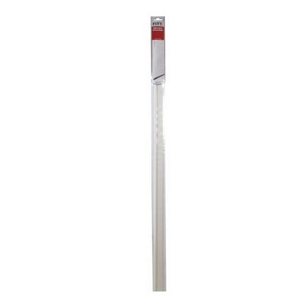 BRUSH DOOR SWEEP FITT 14080 100CM WHITE