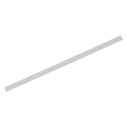 BRUSH DOOR SWEEP FITT 14080 100CM WHITE