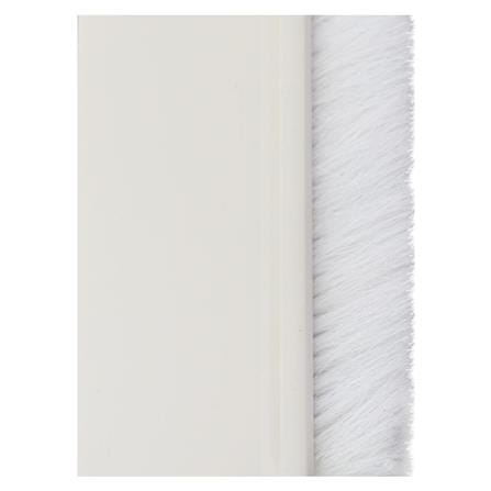 BRUSH DOOR SWEEP FITT 14080 100CM WHITE