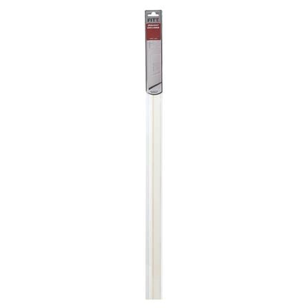 BRUSH DOOR SWEEP FITT 14080 100CM WHITE
