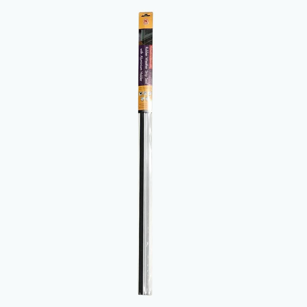 NAPA ALUMINIUM RUBBER SEAL 100CM SILVER