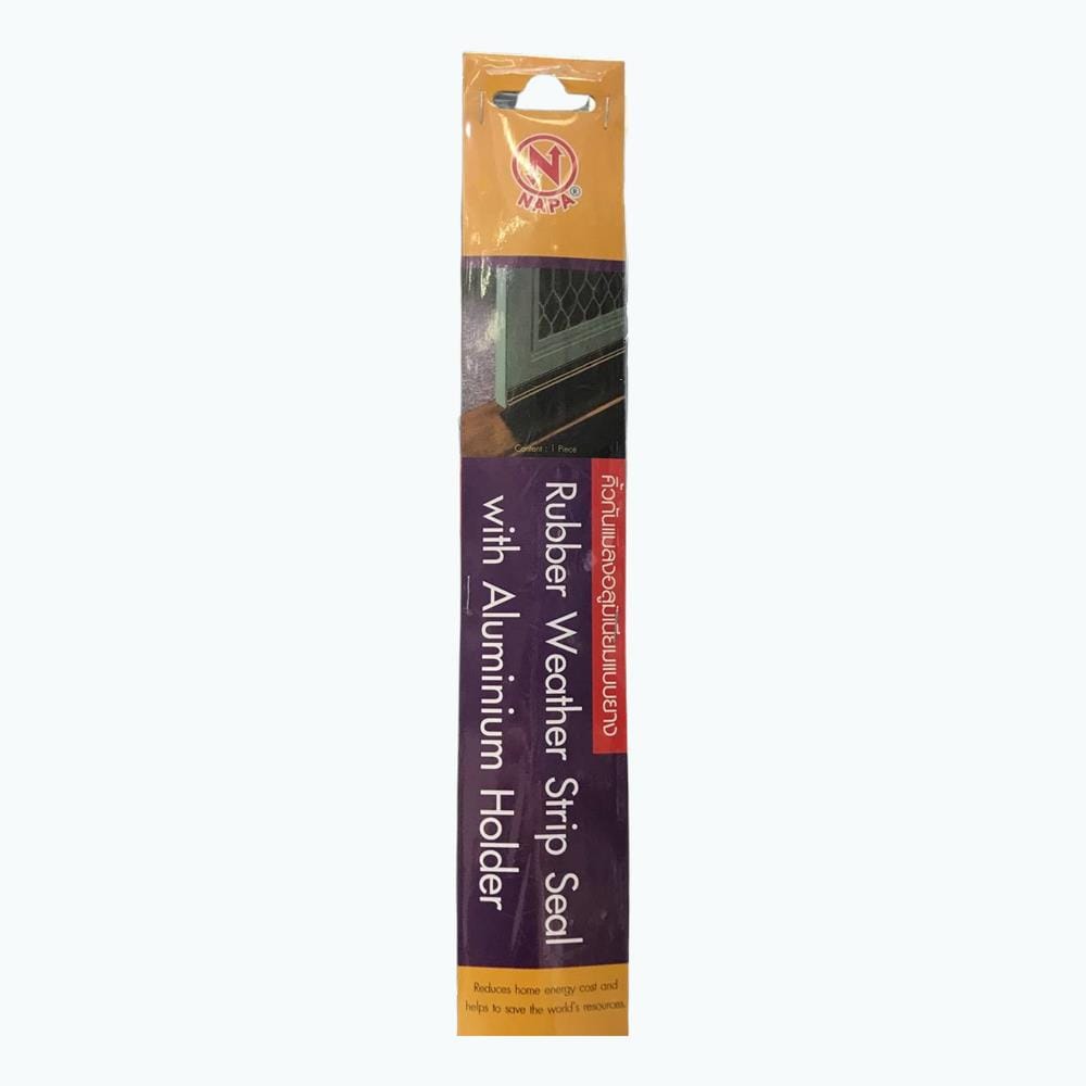 NAPA ALUMINIUM RUBBER SEAL 100CM BRZ