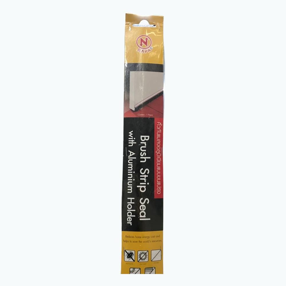 NAPA ALUMINIUM BRUSH SEAL NAPA 100CM SILVER