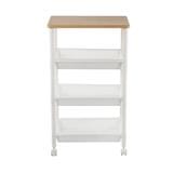 4 TIER SHELF IJ-ST01N 49X33.5X83CM WHITE