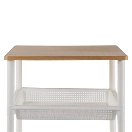 4 TIER SHELF IJ-ST01N 49X33.5X83CM WHITE