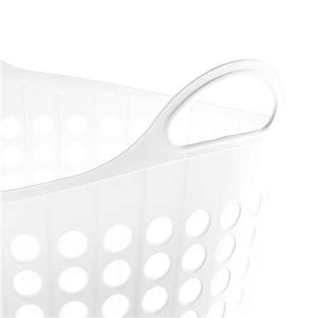 LAUNDRY BASKET PIONEER 086200047 WHITE
