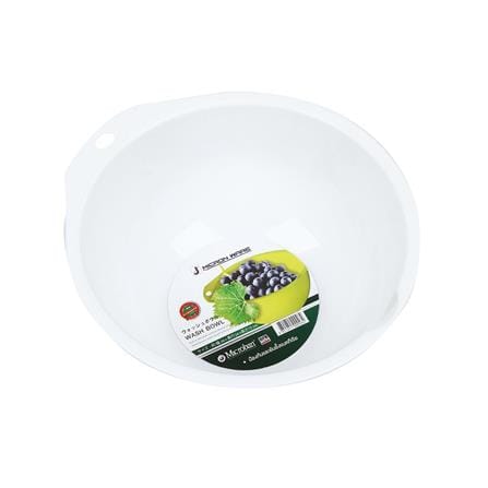 KITCHEN BASIN MICRONWARE RND 28CM B26 WHITE