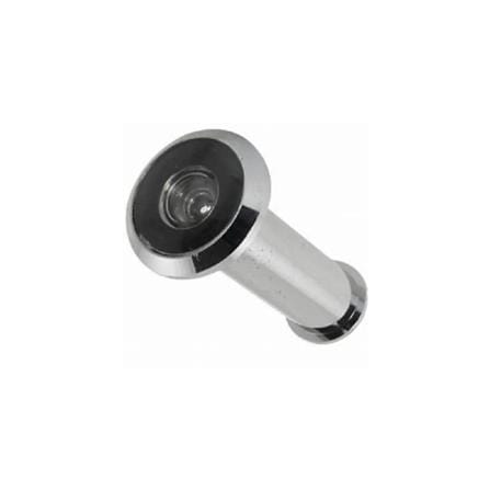 VECO DOOR VIEWER PEEPHOLE 180 DEGREE STAINLESS STEEL 1 EACH