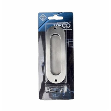VECO CABINET FLUSH HANDLE CDR120 STAINLESS STEEL