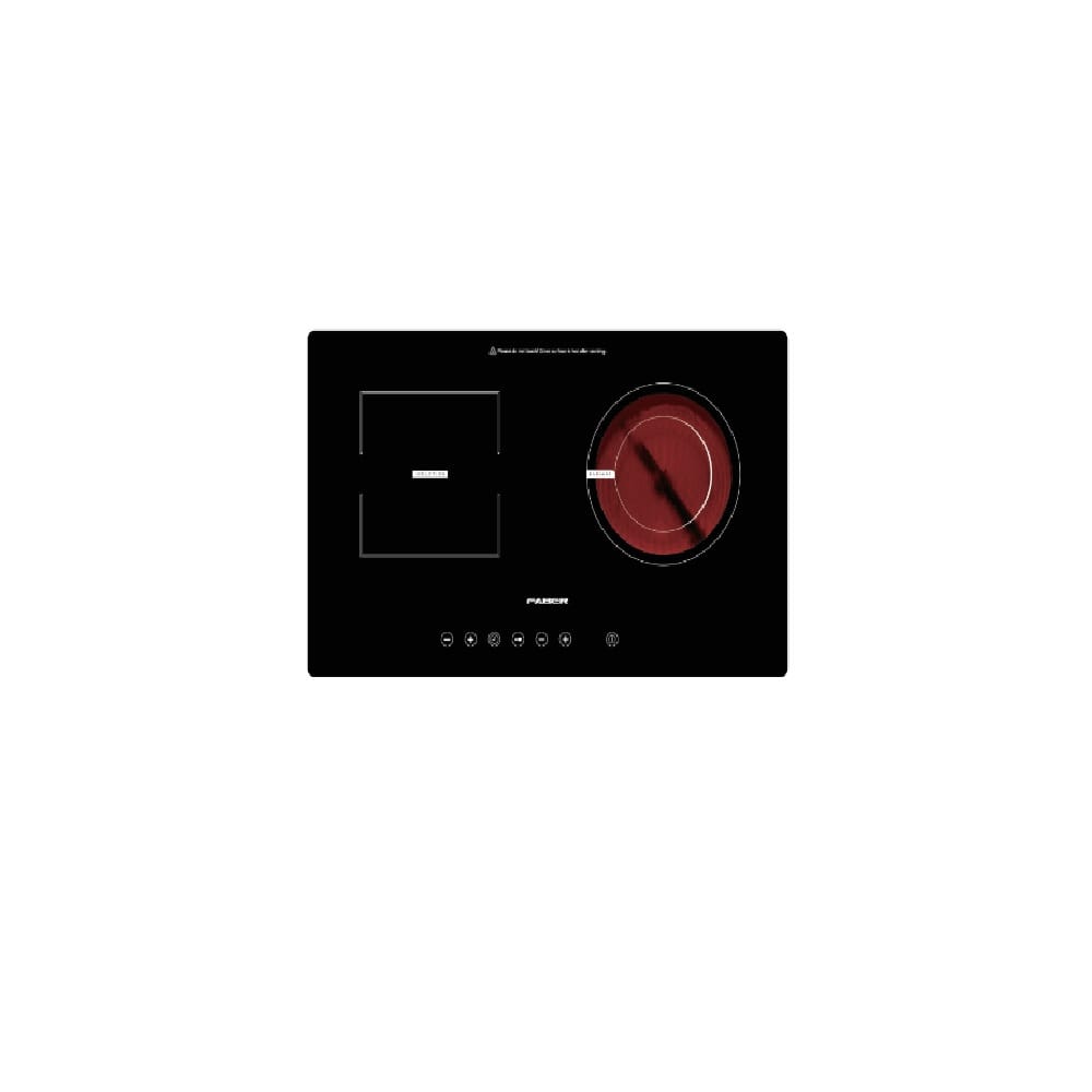 FABER CERAMIC + INDUCTION HOB FIC 3100 1800WATT+1300WATT 69CM