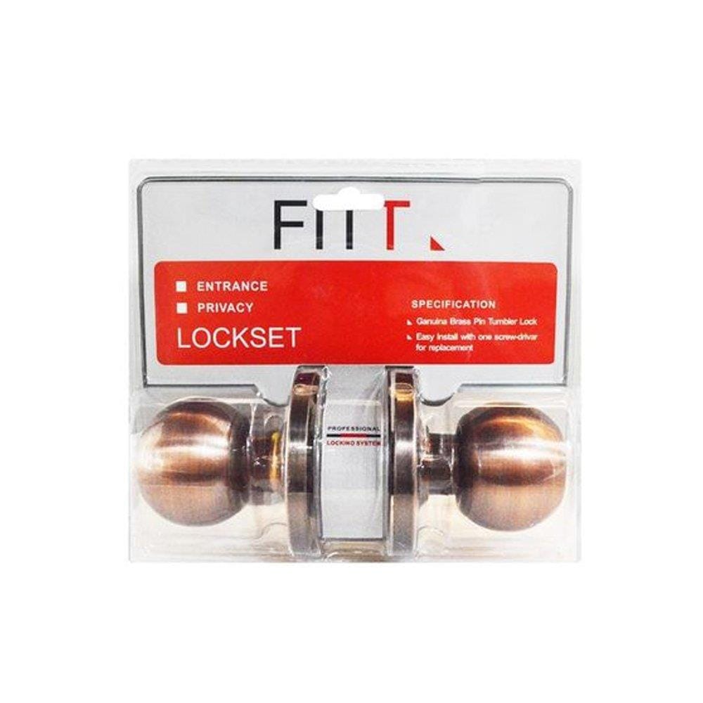 FITT 587ACP72 ANTIQUE COPPER BATHROOM KNOB