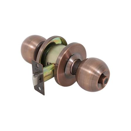 PRIVACY DOOR KNOB FITT 587ACP BALL HEAD ANTIQUE COPPER