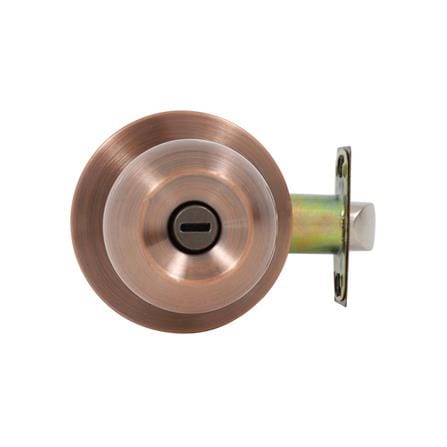 PRIVACY DOOR KNOB FITT 587ACP BALL HEAD ANTIQUE COPPER
