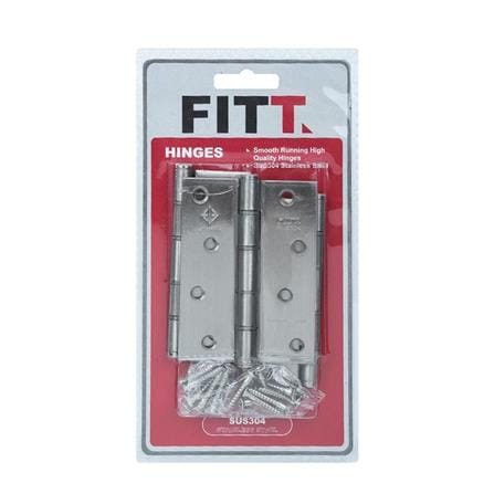 BUTT HINGE FITT DHSL43SSXT 4X3" STAINLESS STEEL PACK3
