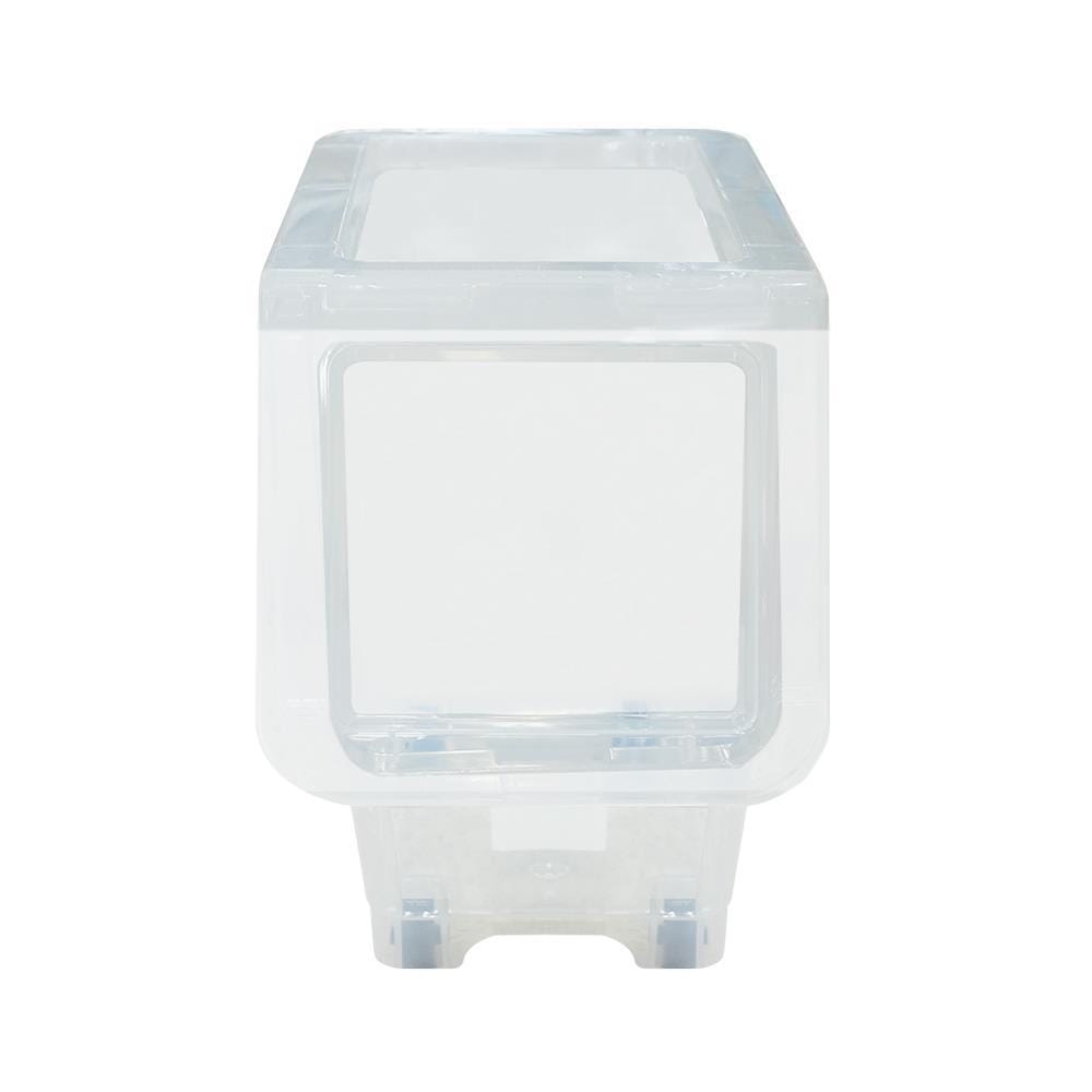 STORAGE BOX WITH WHEELS STACKO HP 70550 S CLEAR