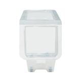 STORAGE BOX WITH WHEELS STACKO HP 70550 S CLEAR