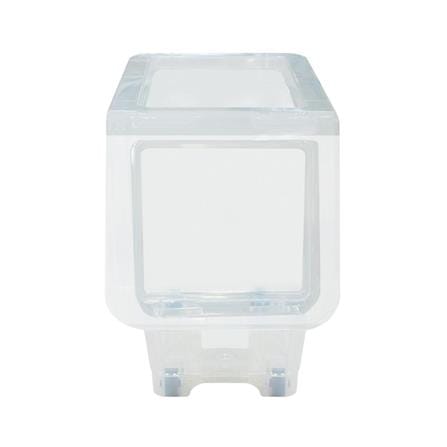 STORAGE BOX WITH WHEELS STACKO HP 70550 S CLEAR