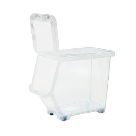 STORAGE BOX WITH WHEELS STACKO HP 70550 S CLEAR