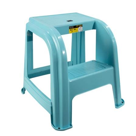 2 STEP PLASTIC LADDER 2243/05 BLUE